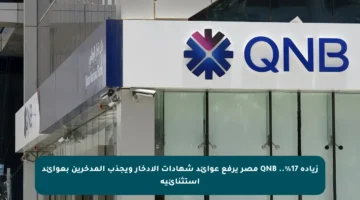 زيادة 17%.. QNB مصر يرفع عوائد شهادات الادخار ويجذب المدخرين بعوائد استثنائية